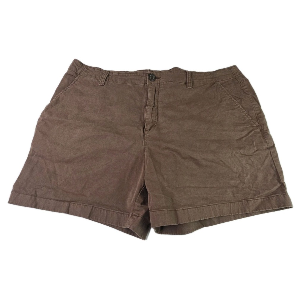 Chubbies Men's Size 38 5.5" Inseam Chino Shorts Brown Regular Fit Summer Beach